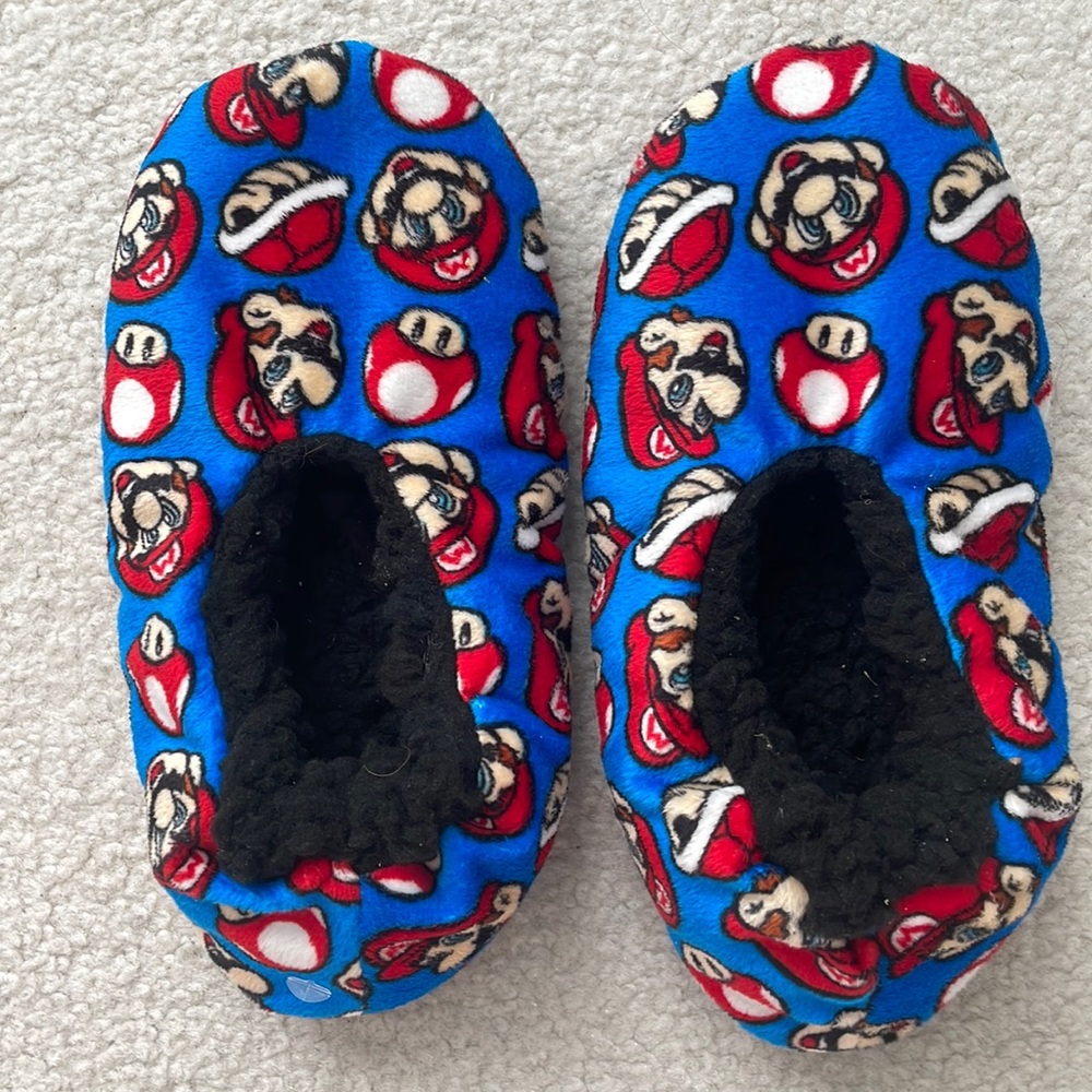 Mario Slippers size Medium